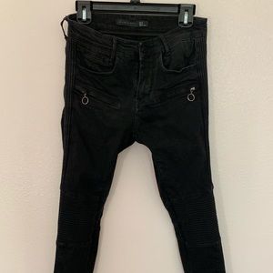 Skinny Black Zara Jeans.